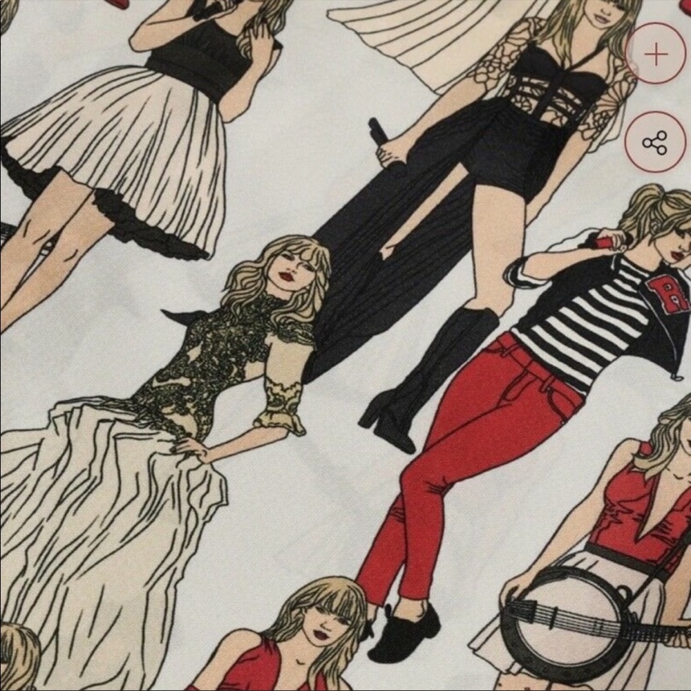 NEW Taylor Swift RED (Taylor’s Version) Eras Pajamas - Picture 3 of 11